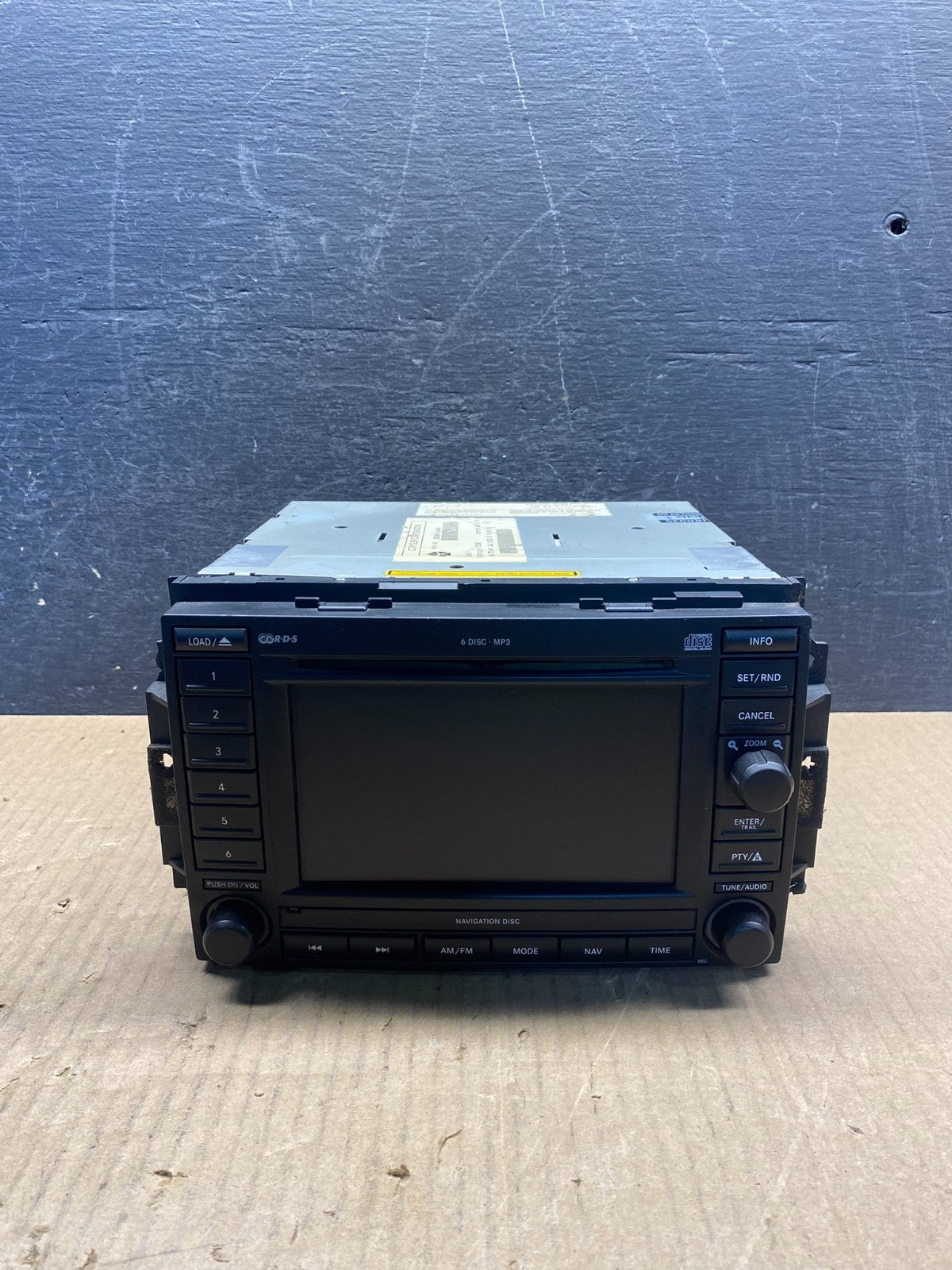 2005 2007 Jeep Dodge Chrysler Screen Display CD Player Satellite Radio AG4000 DG0