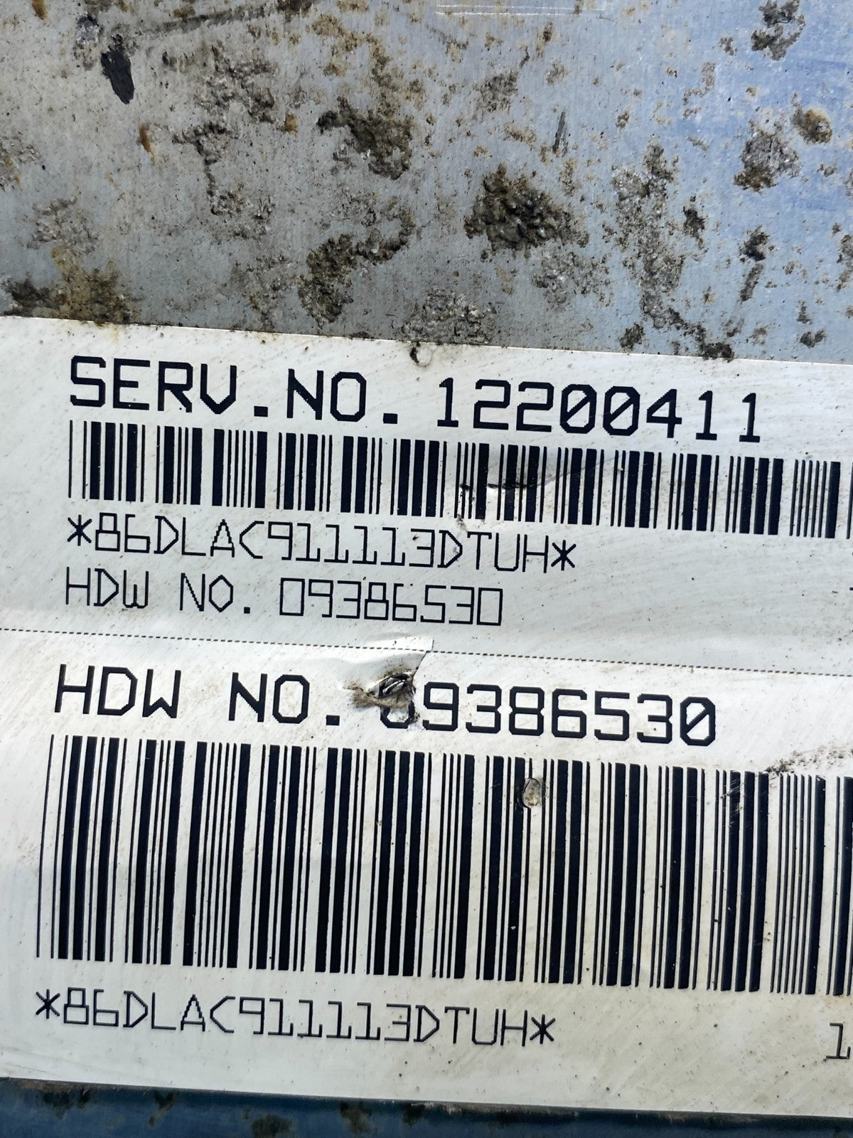 2001-2002 Silverado Tahoe Engine Computer Module 12200411 ECM ECU AF6816 DW2