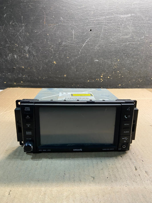 2007 2014 Jeep Dodge Chrysler Screen Display CD Player Satellite Radio Z0561 DG0