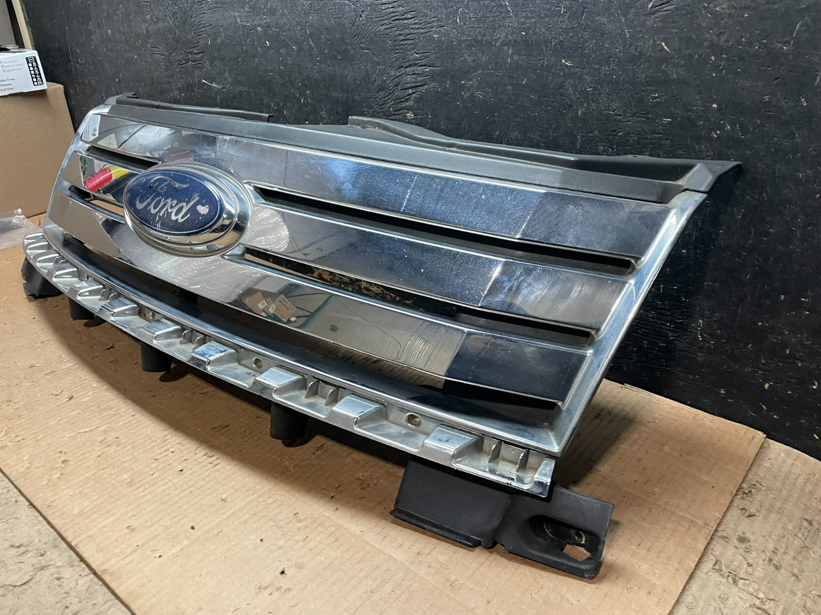 2007 2008 2009 2010 Ford Edge Front Upper Chrome Grill Grille Oem Y6447 DG2
