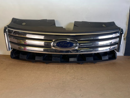 2008 to 2009 Ford Taurus Front Upper Grill Grille Chrome AG0890 DG0