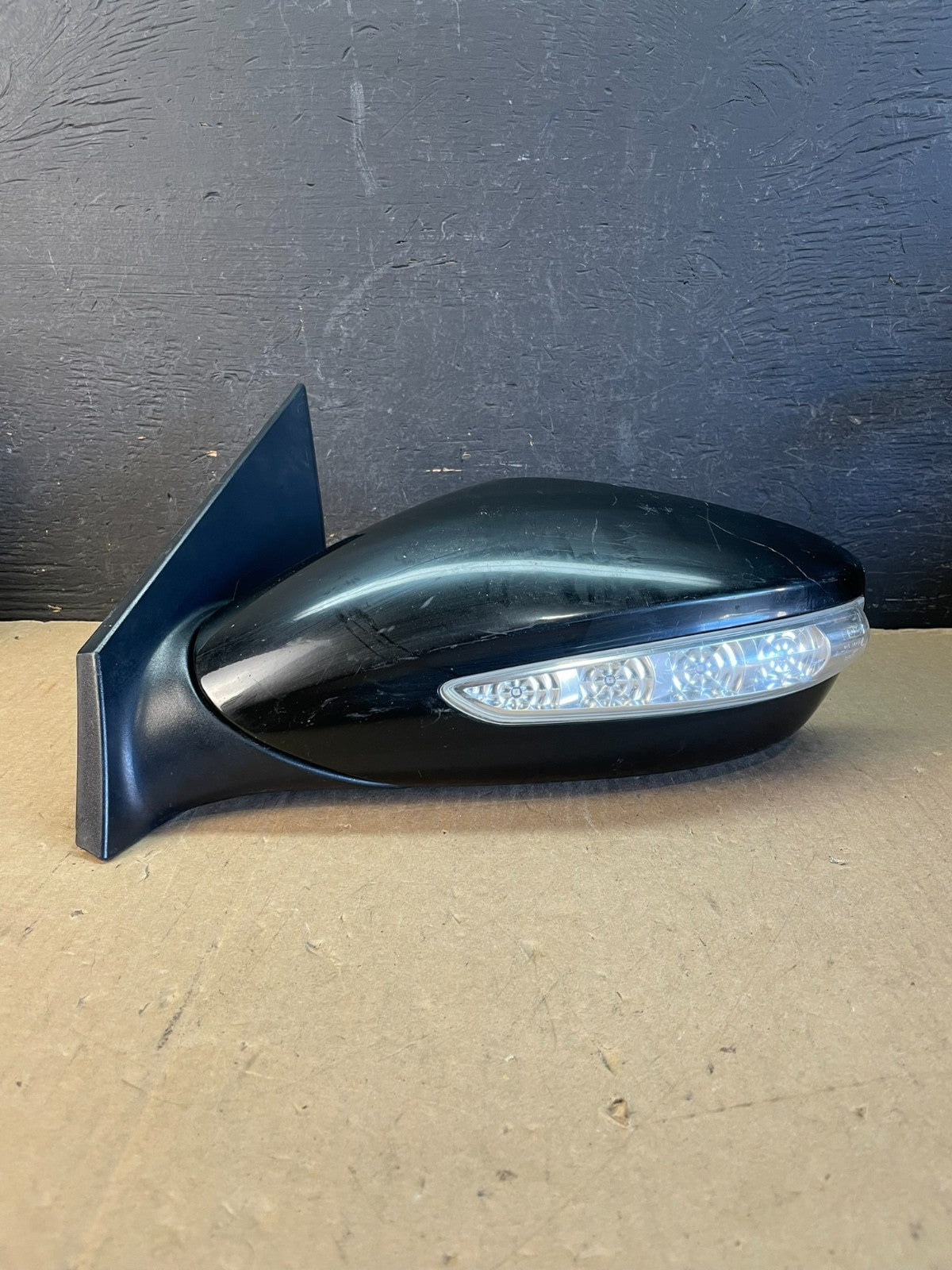 2011-2015 Hyundai Sonata Left Driver Side View Turn Sgn Door Mirror OE AD5631 DW0