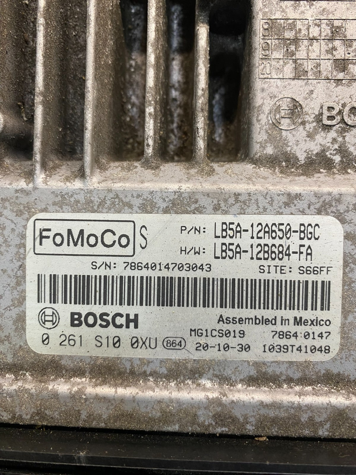 2020 2022 Ford Explorer 3.3L Engine Control ECU Computer LB5A-12A650-BGC AD48682