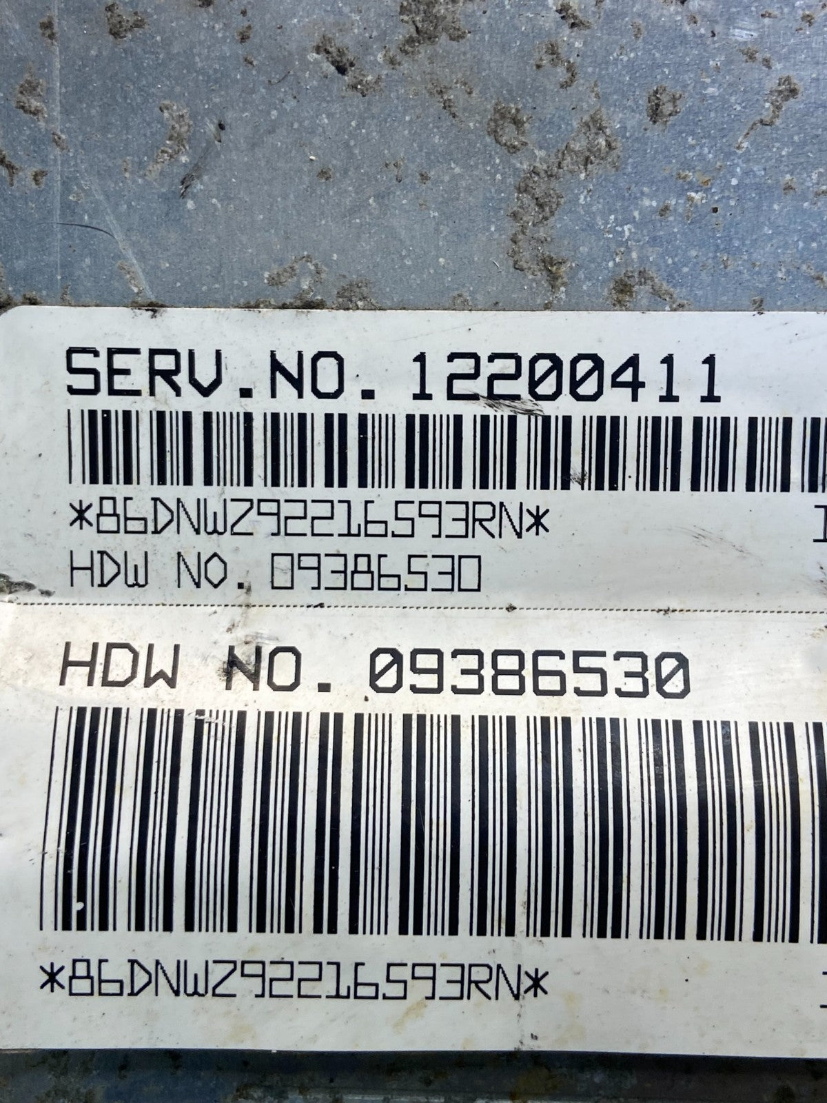 2001-2002 Silverado Tahoe Engine Computer Module 12200411 ECM ECU AF9210 DG2