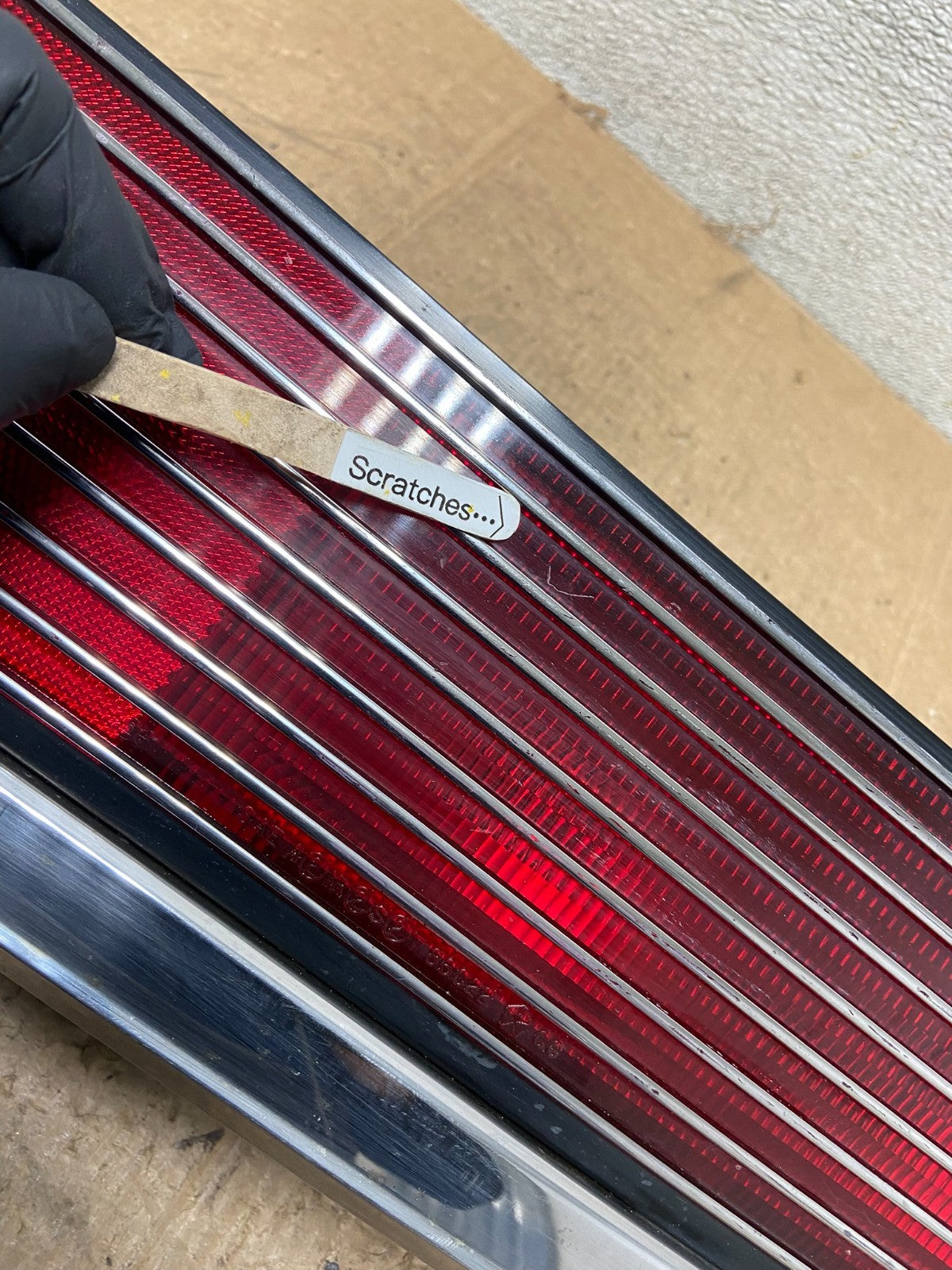 1986 to 1988 Chrysler LeBaron Right Passenger RH Tail Light Oem AA3848 DG3