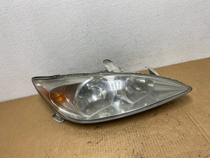 2002 to 2004 Toyota Camry Halogen Headlight Right Passenger Rh AC7804 DW0