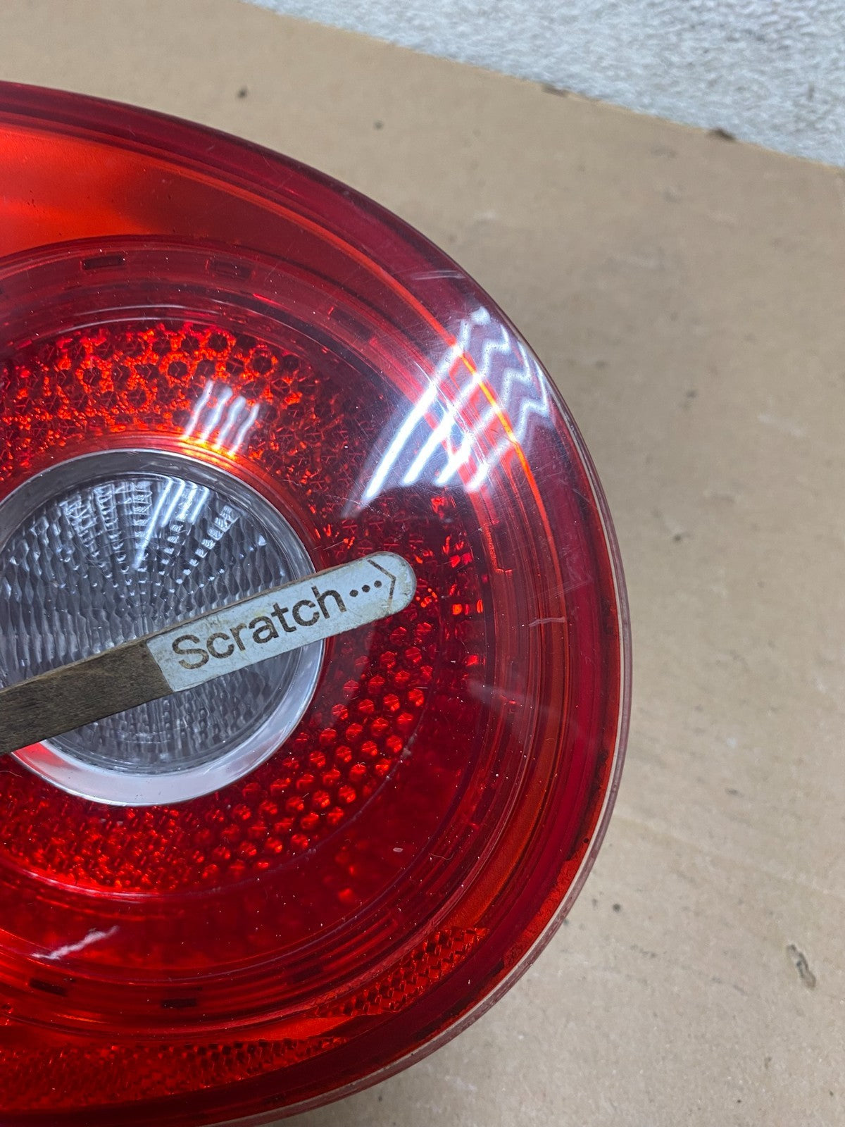 2006-2009 Volkswagen Golf Driver Left Side Tail Light Inner Trunk Lid Q8990 DW5