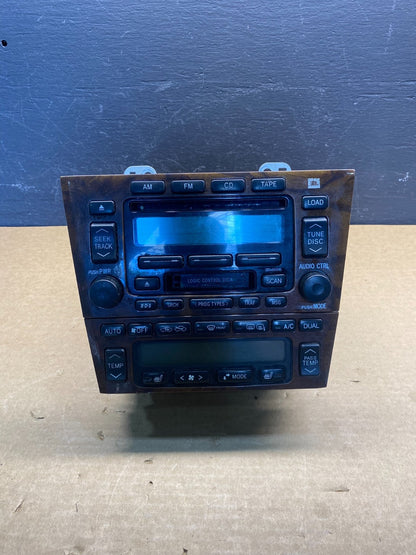 2000-2004 Toyota Avalon Radio Stereo 6 CD Tape Player Climate Control ac8058 DG0