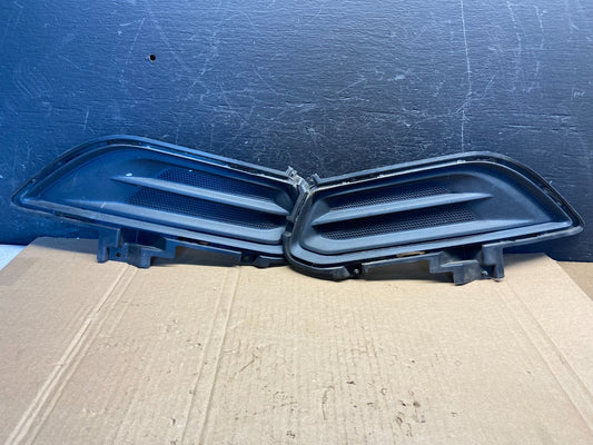 2013-2016 Ford Fusion Front Bumper Left+Right Set Fog Light Bezel Trim ae2343 DG0