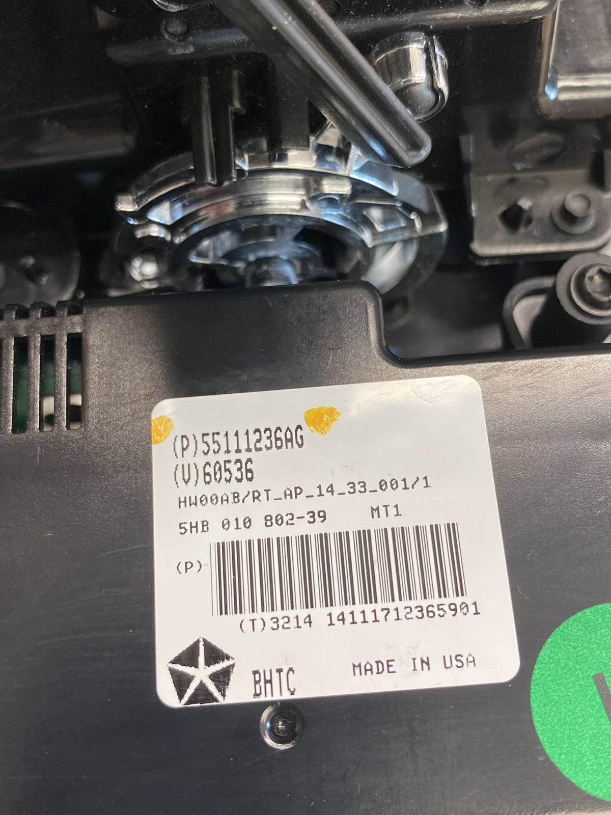 2011-2016 Dodge Grand Caravan Temperature Climate Control AC Heater AG0000 DG5