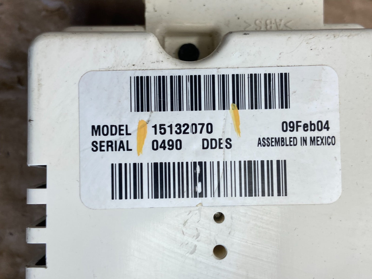 2003 to 2006 Chevrolet Silverado HVAC Heater Climate Control Module AF6344 DG7