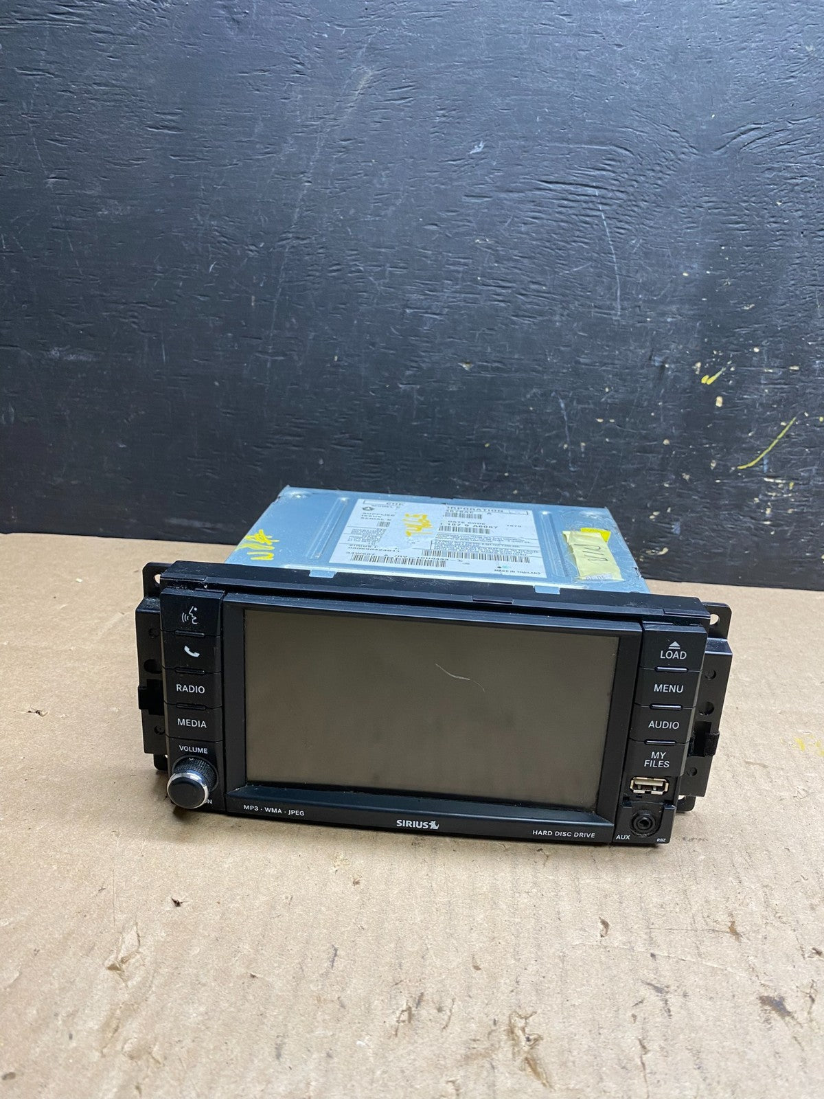 2008 2013 Jeep Dodge Chrysler Screen Display CD Player Satellite Radio T4664 DG0