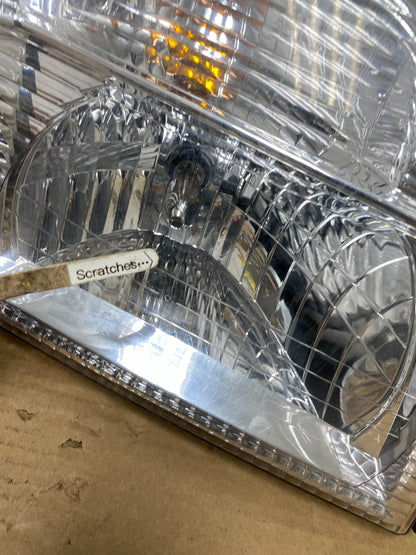 2002-2005 Mercury Mountaineer Left+Right Side Halogen Headlights AD3920 DW4