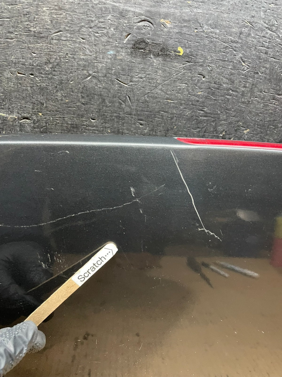 2011 to 2016 Chrysler Town & Country Rear Back Wing Spoiler AA2442 DG3