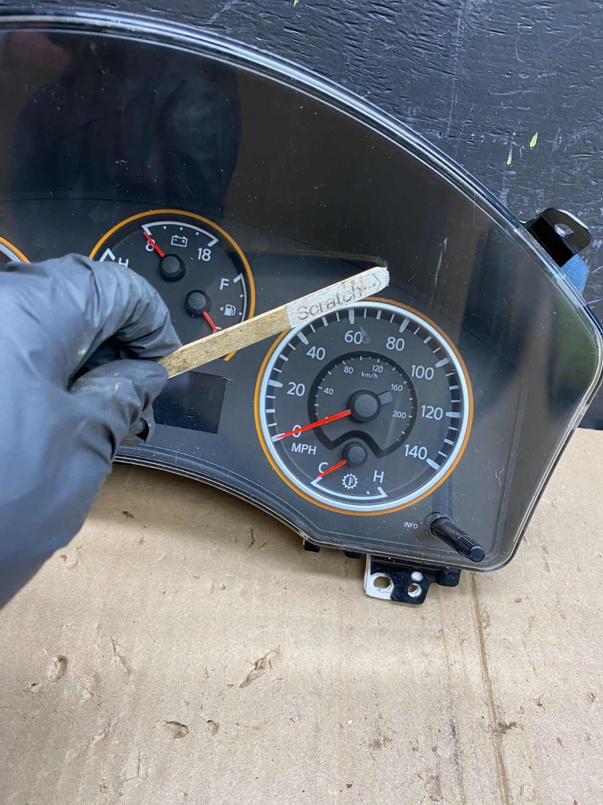 2008 to 2015 Nissan Titan Speedometer Cluster Gauge Bezel AG63531