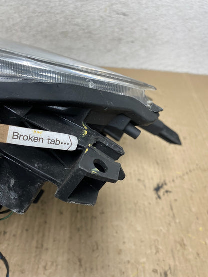 Halogen 2009 to 2014 Nissan Maxima Left Driver LH Side Headlight AF7103 DW6