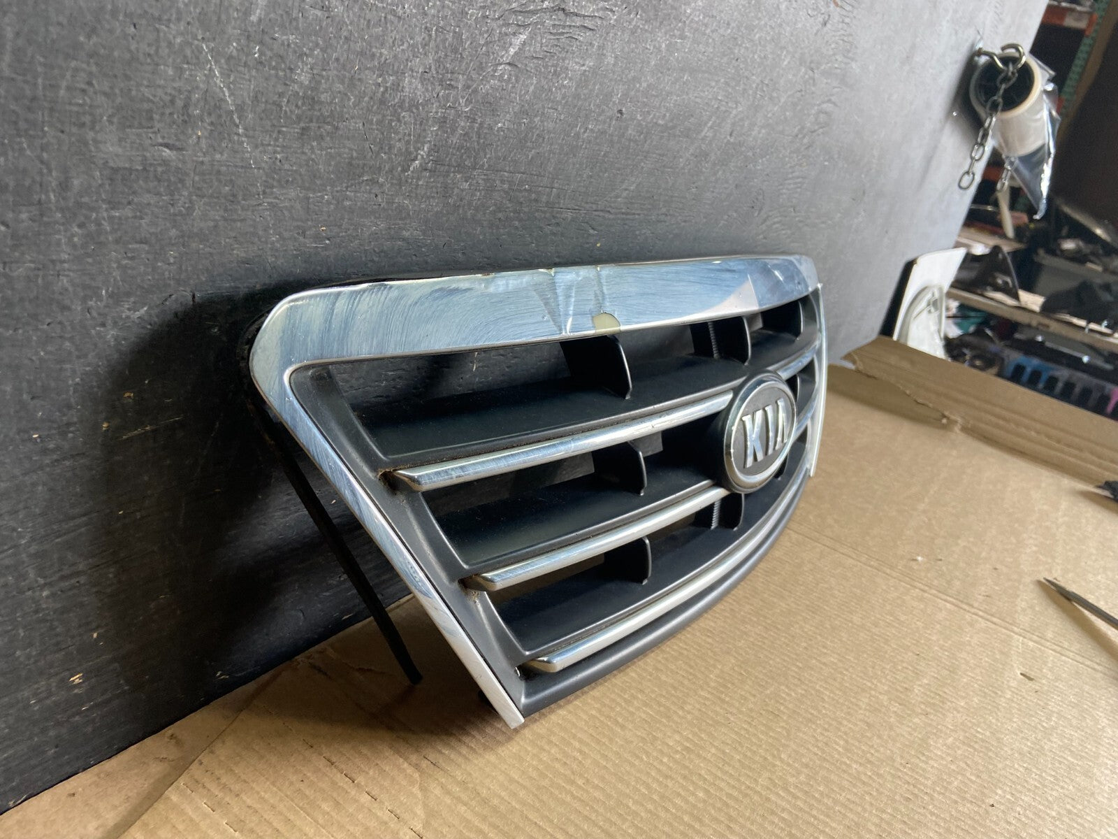 2007 to 2008 Kia Sorento Front Upper Grill Grille N5770 PS2