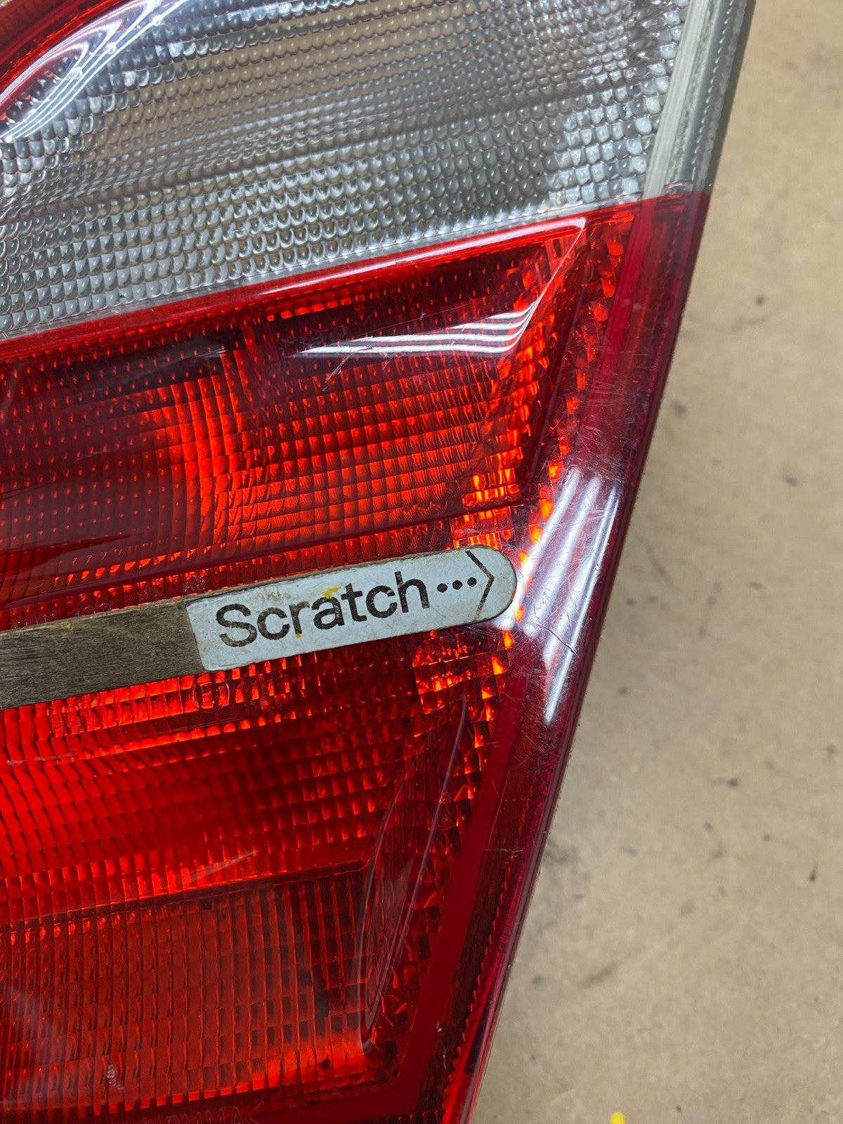 1998-2003 Mercedes Benz CLK Inner Right Passenger RH Tail Light Lamp P5198 DW3
