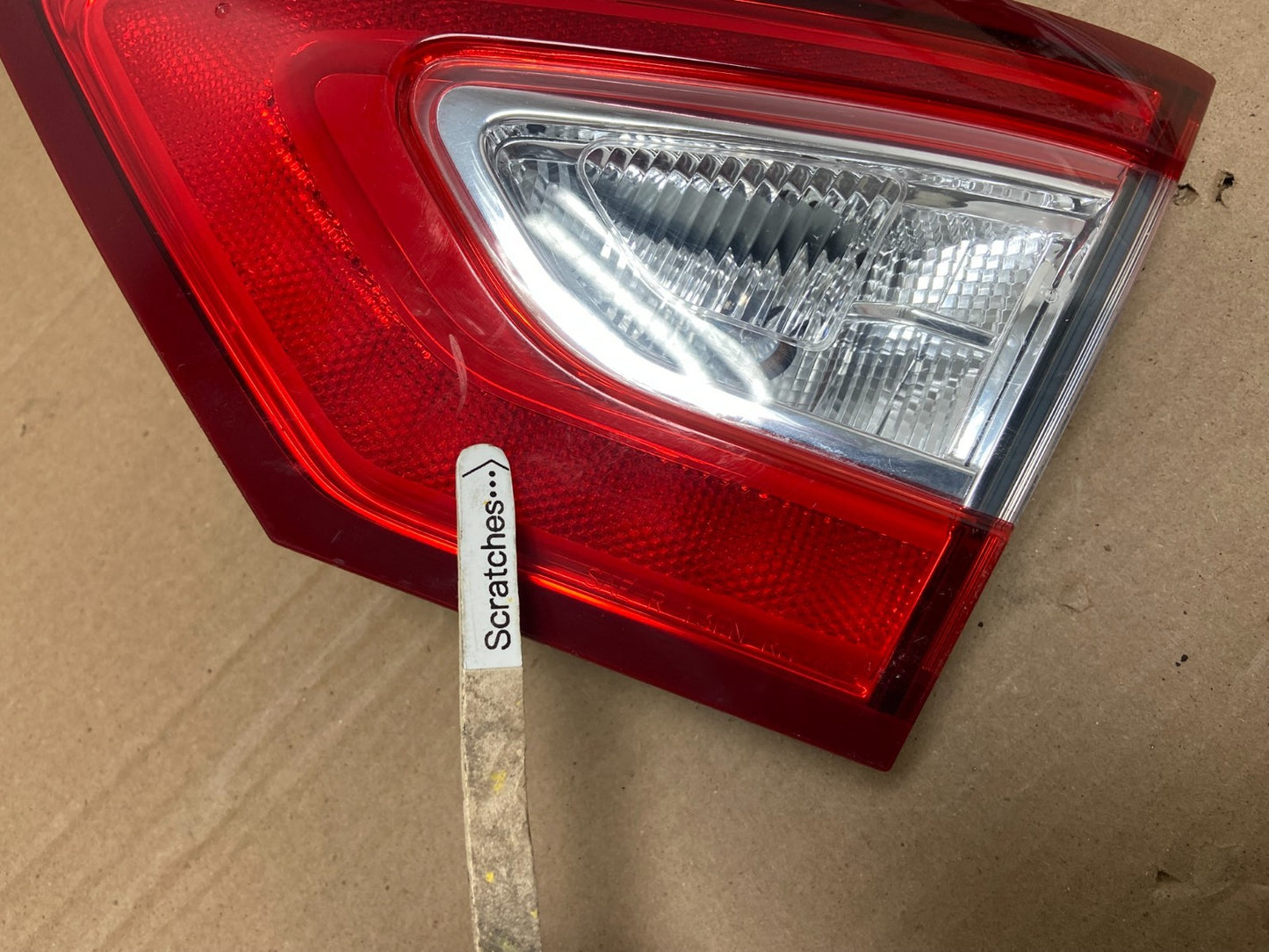 2013 to 2016 Ford Fusion Right Passenger RH Side Tail Light Inner AB1243 LK3
