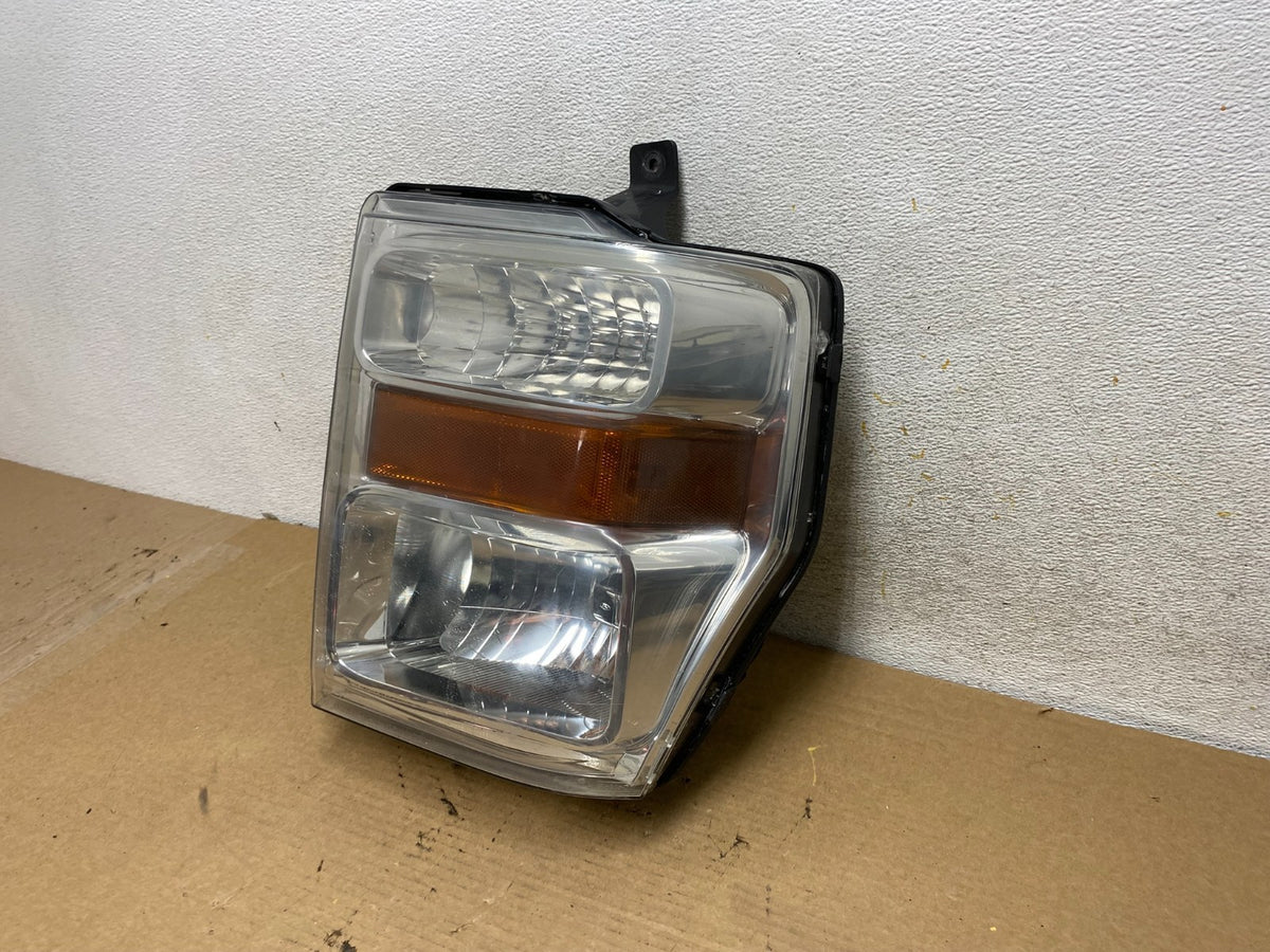 2008 to 2010 Ford F250 Super Duty Left Driver LH Side Headlight AH4190 DW2
