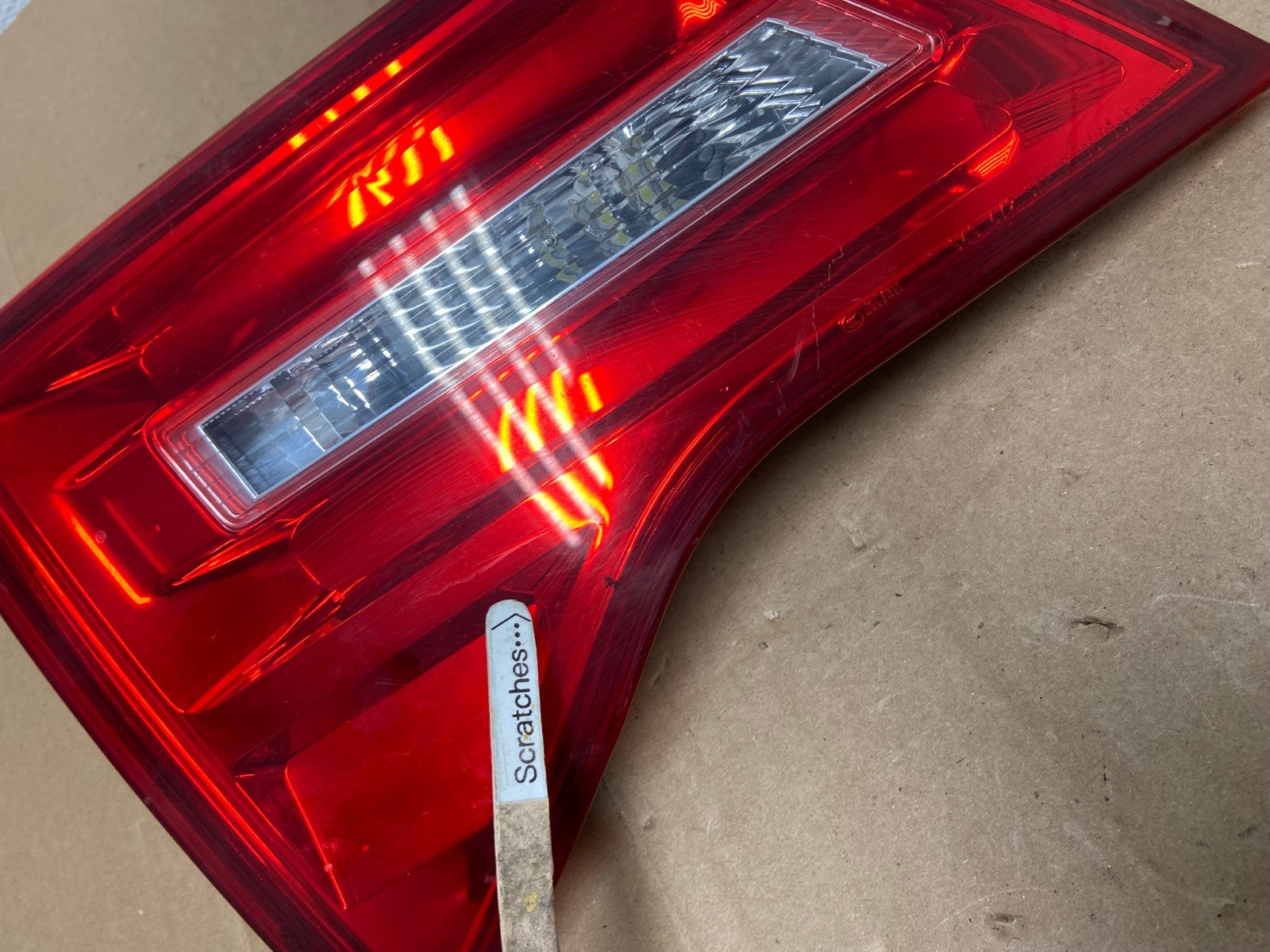 2007 2008 2009 Acura Mdx Left Driver Lh Side Inner Tail Light AC5608 LK3