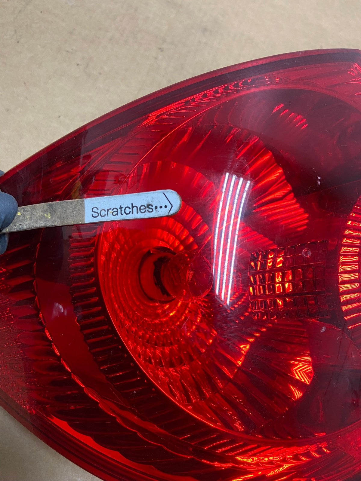 2005 to 2008 Toyota Corolla Left Driver Lh Side Tail Light AD4468 LK3