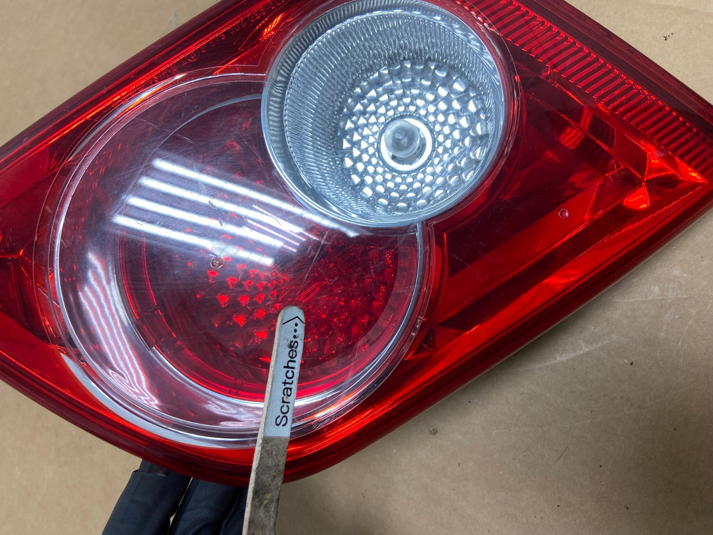 2003 2004 2005 Mazda 6 Left Driver LH Inner Tail Light Taillight AD2562 LK3