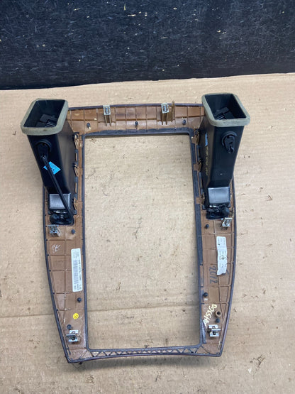 2007-2011 Cadillac STS Center Dash Trim Radio Bezel Vent Wood AH53605