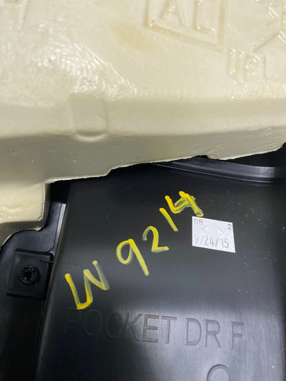 2015 to 2019 Subaru Outback  Front Right Passenger Door Trim Panel OEM W9214 DG11