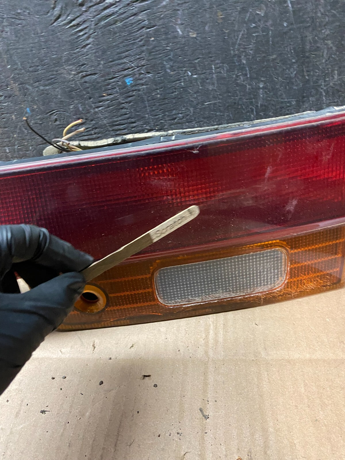 1995 to 1996 Subaru Legacy Wagon Trunk Mounted Center Tail Light Panel J3854 DG5