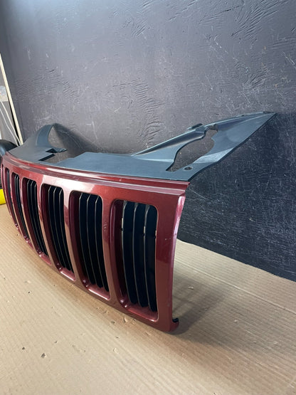 2005 2006 2007 Jeep Grand Cherokee Front Upper Grill Grille ae9955 DG1