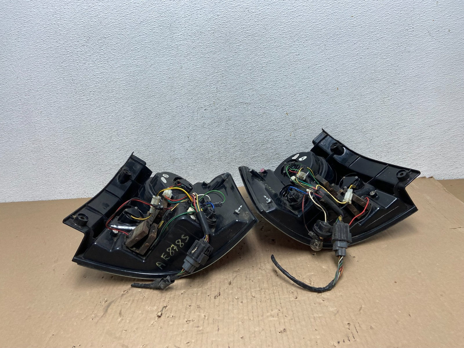 2006-2009 Land Rover Range Rover Sport Left+Right Black LED Tail Light ae8785 DG8