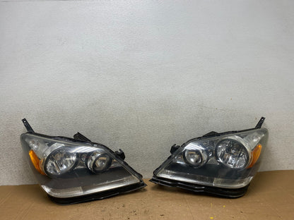 2005 2006 2007 Honda Odyssey Left+Right Set Halogen Headlights V5963 DW0