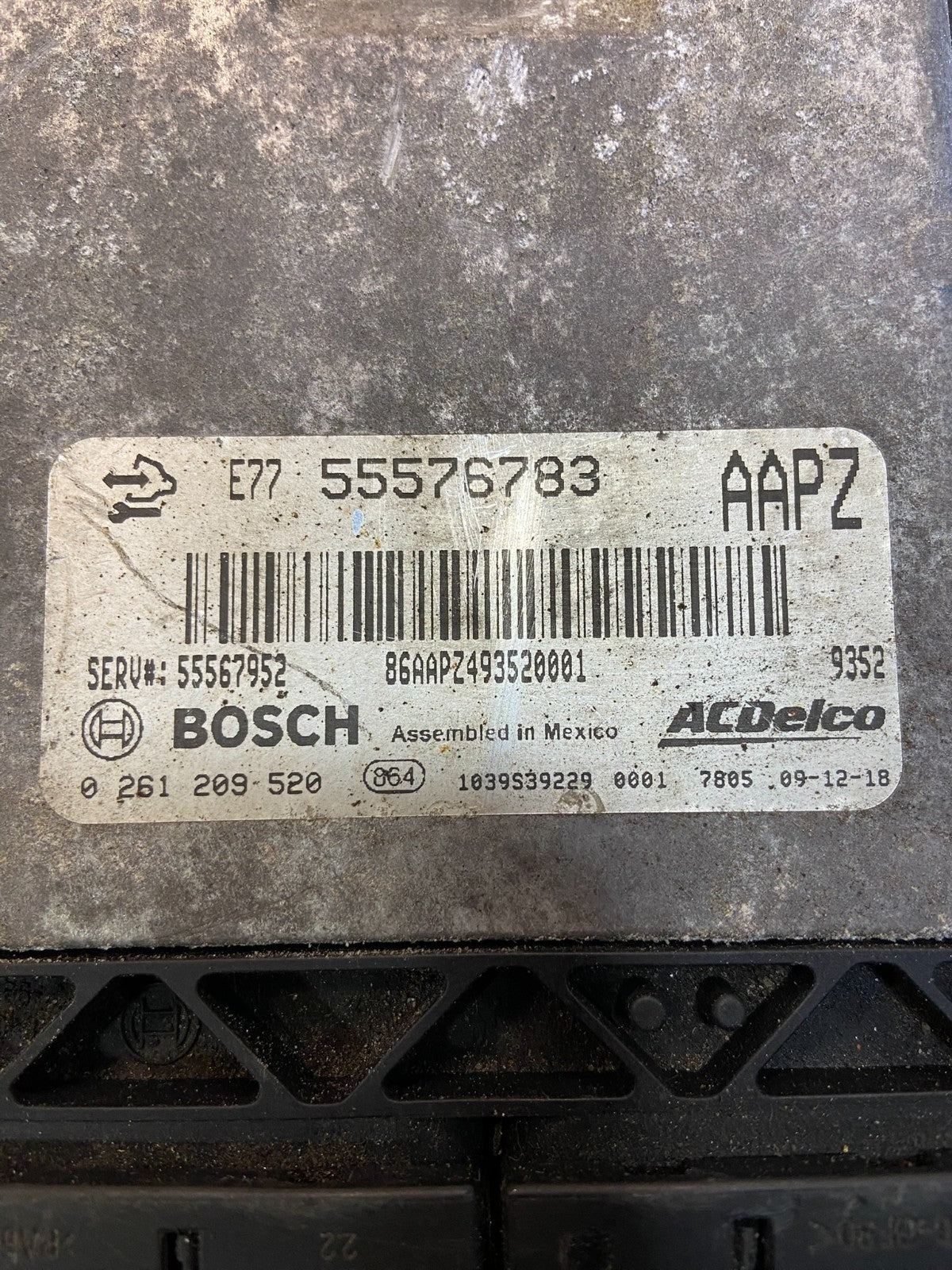2010 2011  Cadillac Srx Engine Computer Ecu Pcm Ecm Pcu Oem Z0823 DG4