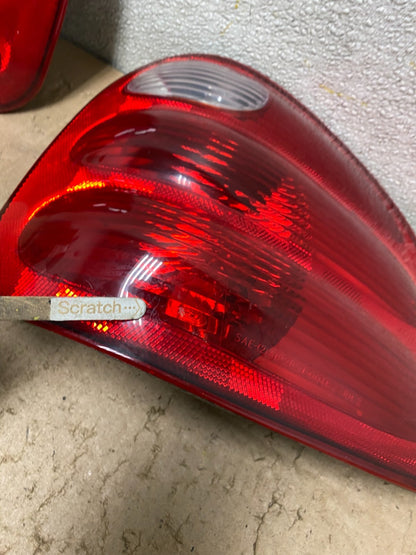 1997 to 1999 Ford F150 F-150 Left+Right Side Tail Lights Oem W3644 DW6