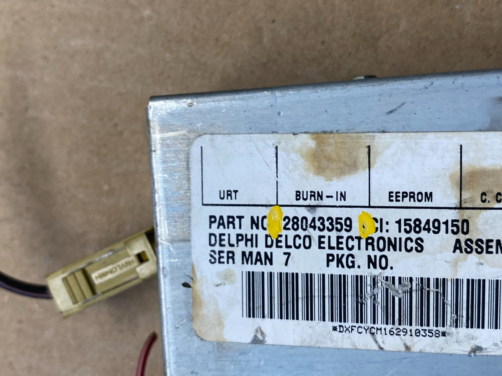 2007 - 2014 Chevrolet Tahoe GMC Yukon Radio Satellite Control Module T1348 DG5