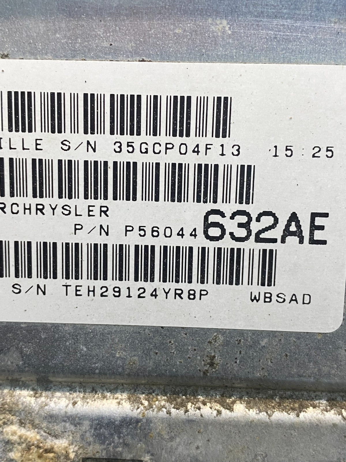 2003 Jeep Grand Cherokee 4.0L ECM ECU Engine Control Computer Module AF6700 DW2