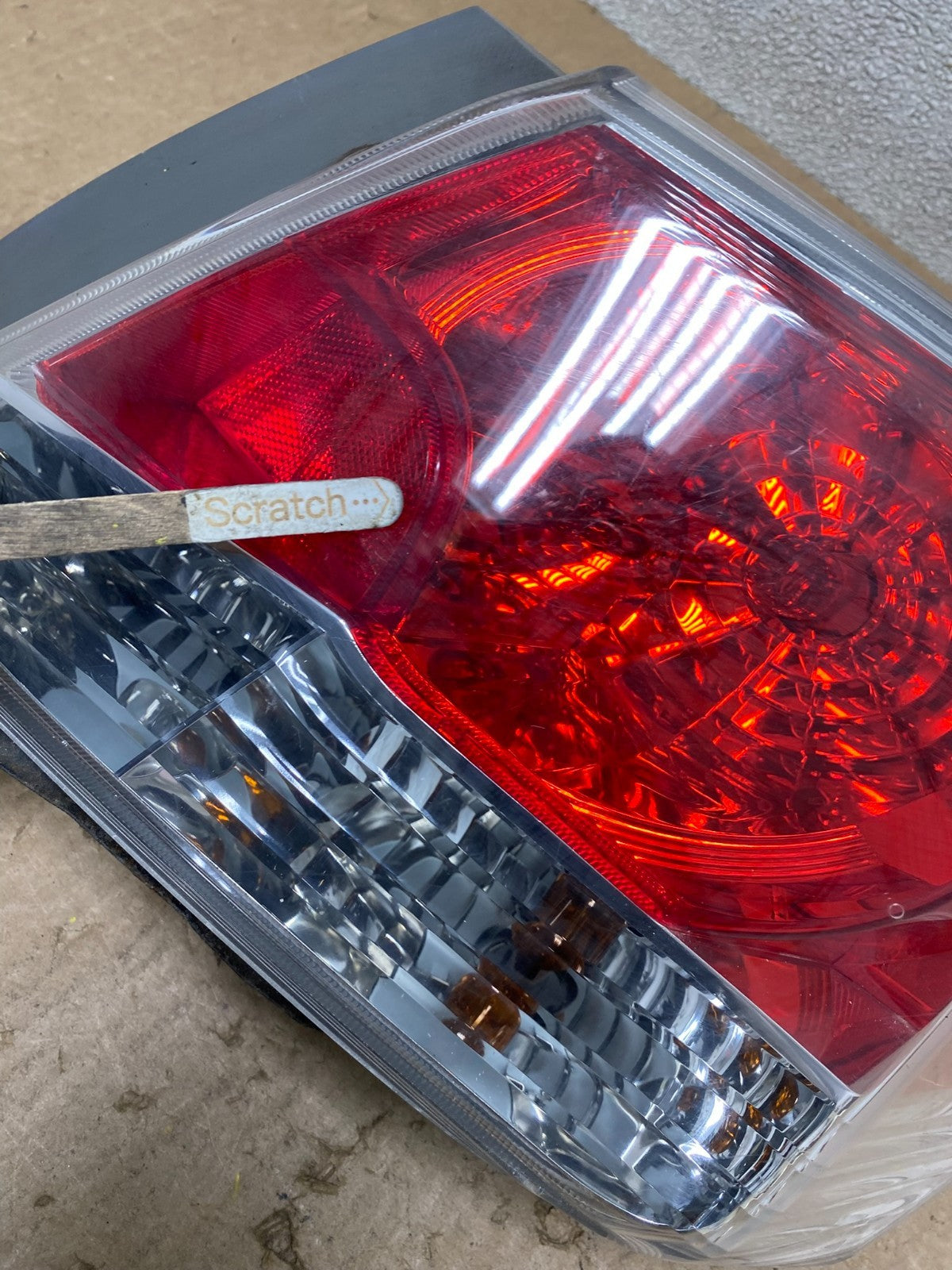 2008 to 2012 Honda Accord Sedan Tail light Right Passenger RH Side X2104 DW3