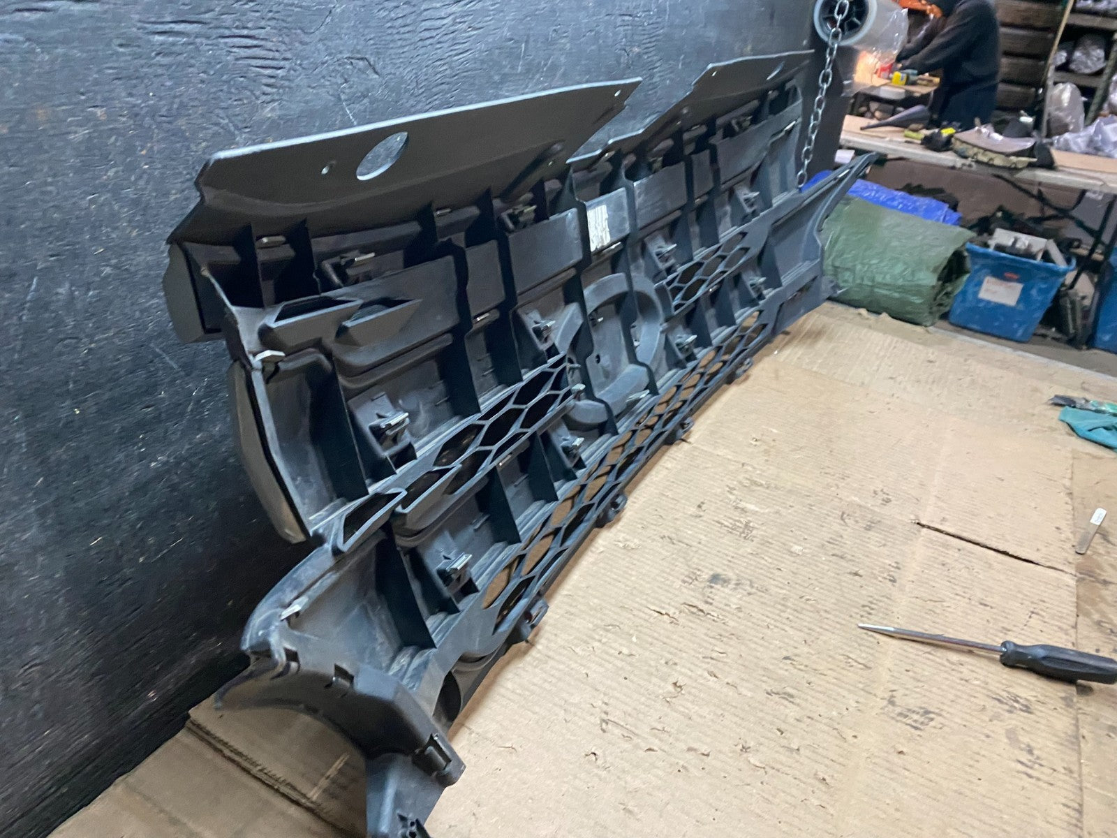 2011 2012 2013 Ford Edge Front Upper Chrome Grille Grill Oem W4612 DG13