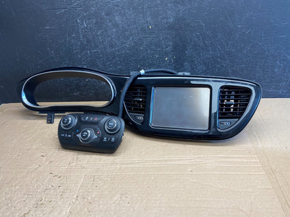2013-2016 Dodge Dart Speedometer Radio Climate Control Bezel Screen af2203 DG0