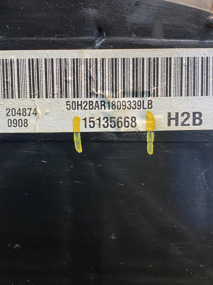 2003 to 2006 Chevrolet Silverado Speedometer Instrument Cluster ae6181 DG5