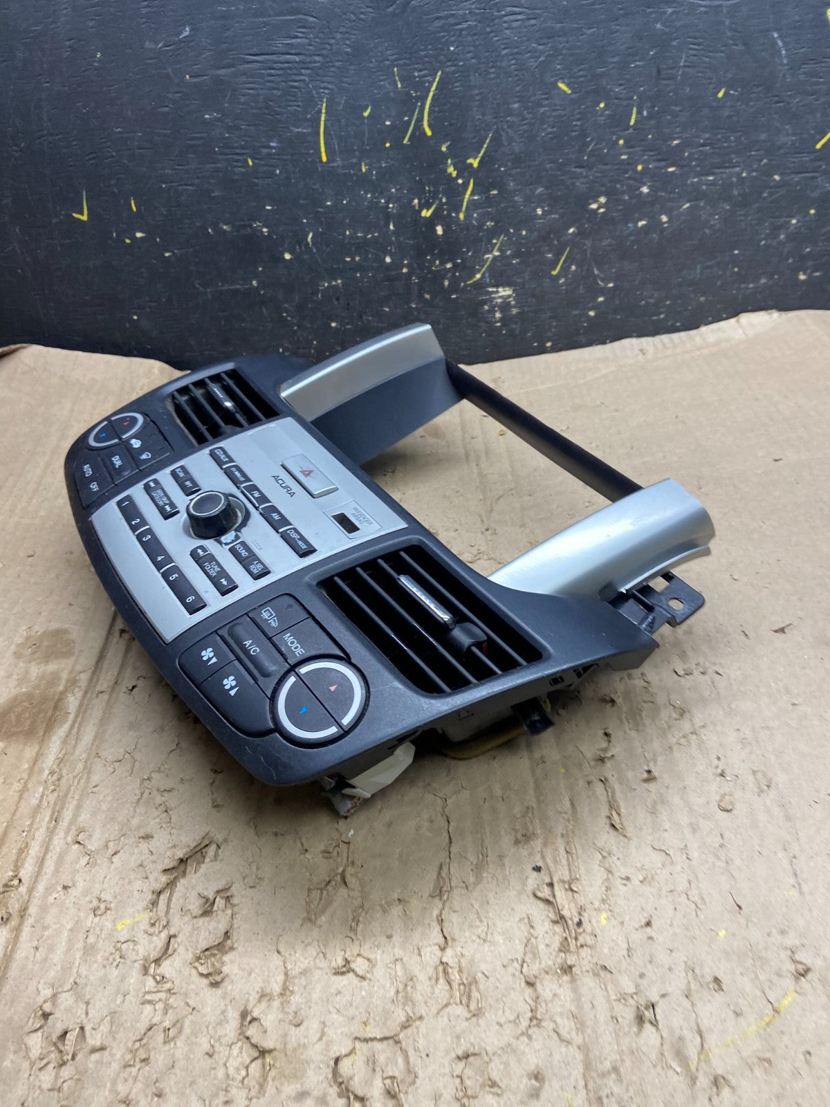 2007-2009 Acura RDX Dash Climate Control Radio Control Panel Air Vent X6291 DG3