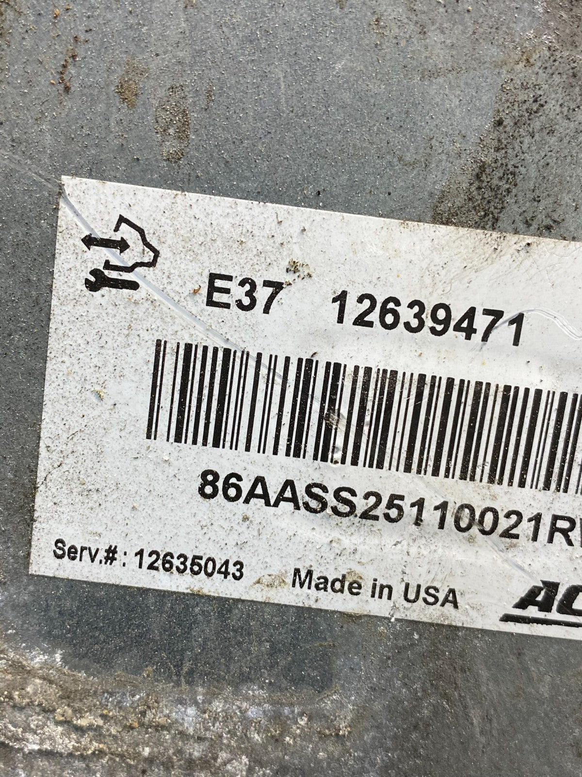 2010 to 2013 Chevrolet Silverado Yukon Engine Control Module ECM ECU ai7359 DG2