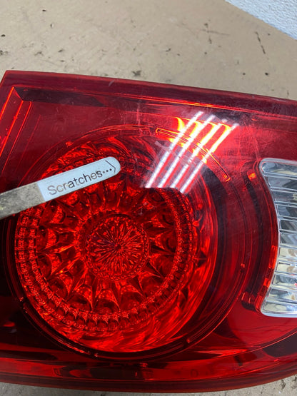 2007 2008 2009 Hyundai Santa Fe Right Passenger Tail Light Inner AF3273 LK3