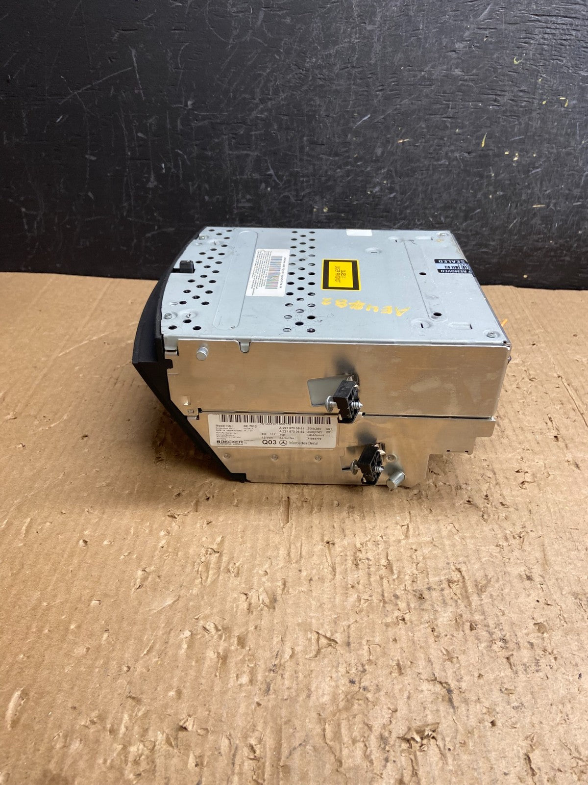 2007-2014 Mercedes-Benz S550 Head Radio Comand Command CD Navigation AE4482 DW2