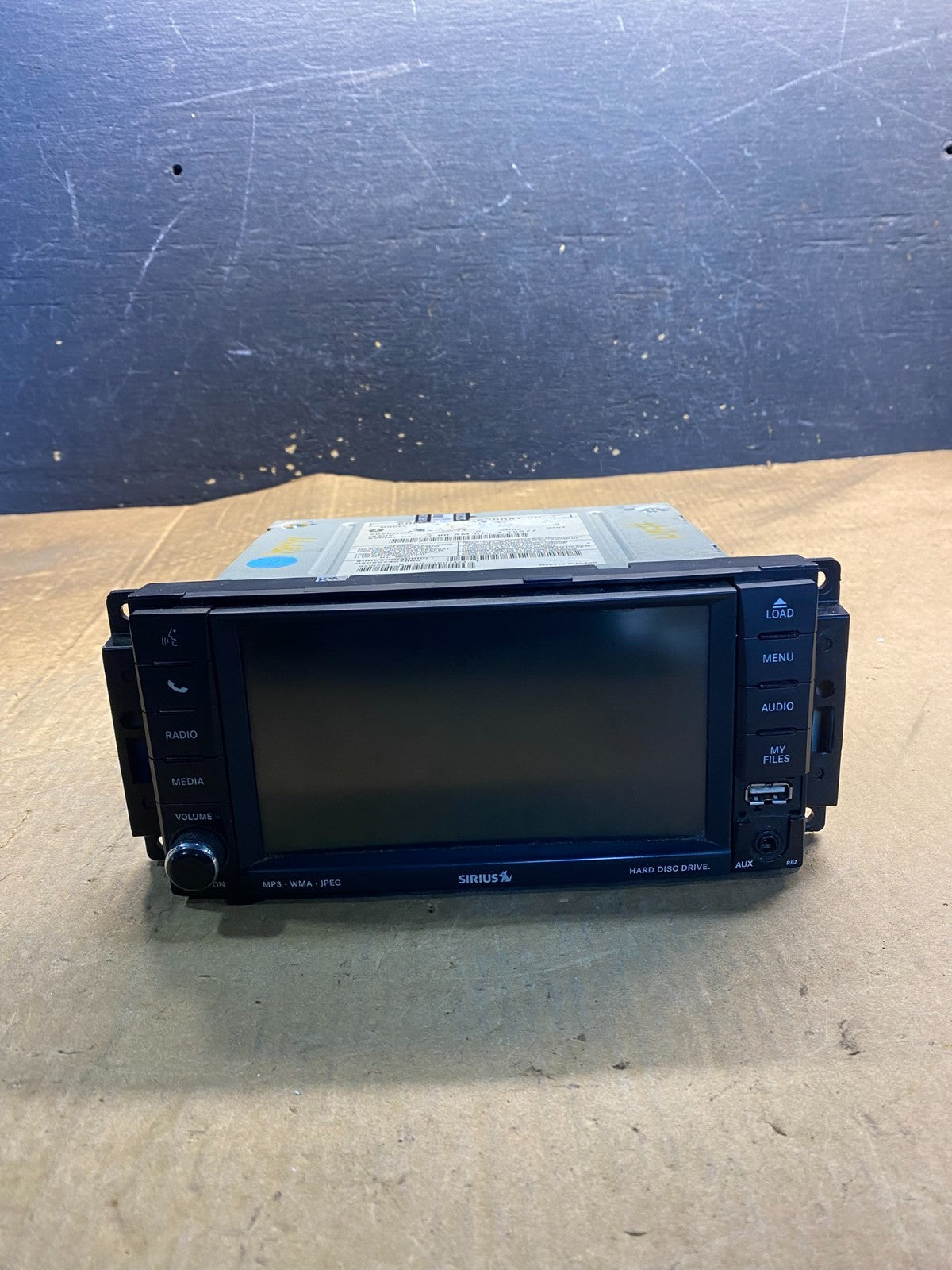 2007 2014 Jeep Dodge Chrysler Screen Display CD Player Satellite Radio AA30800