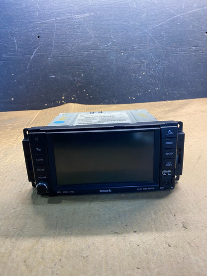 2007 2014 Jeep Dodge Chrysler Screen Display CD Player Satellite Radio AA30800