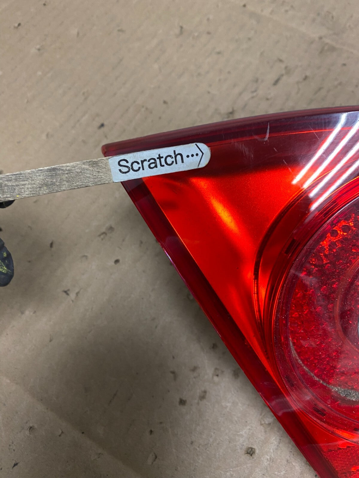 2006-2009 Volkswagen Golf Left Driver Lh Side Tail Light Inner Trunk L7368 DG5