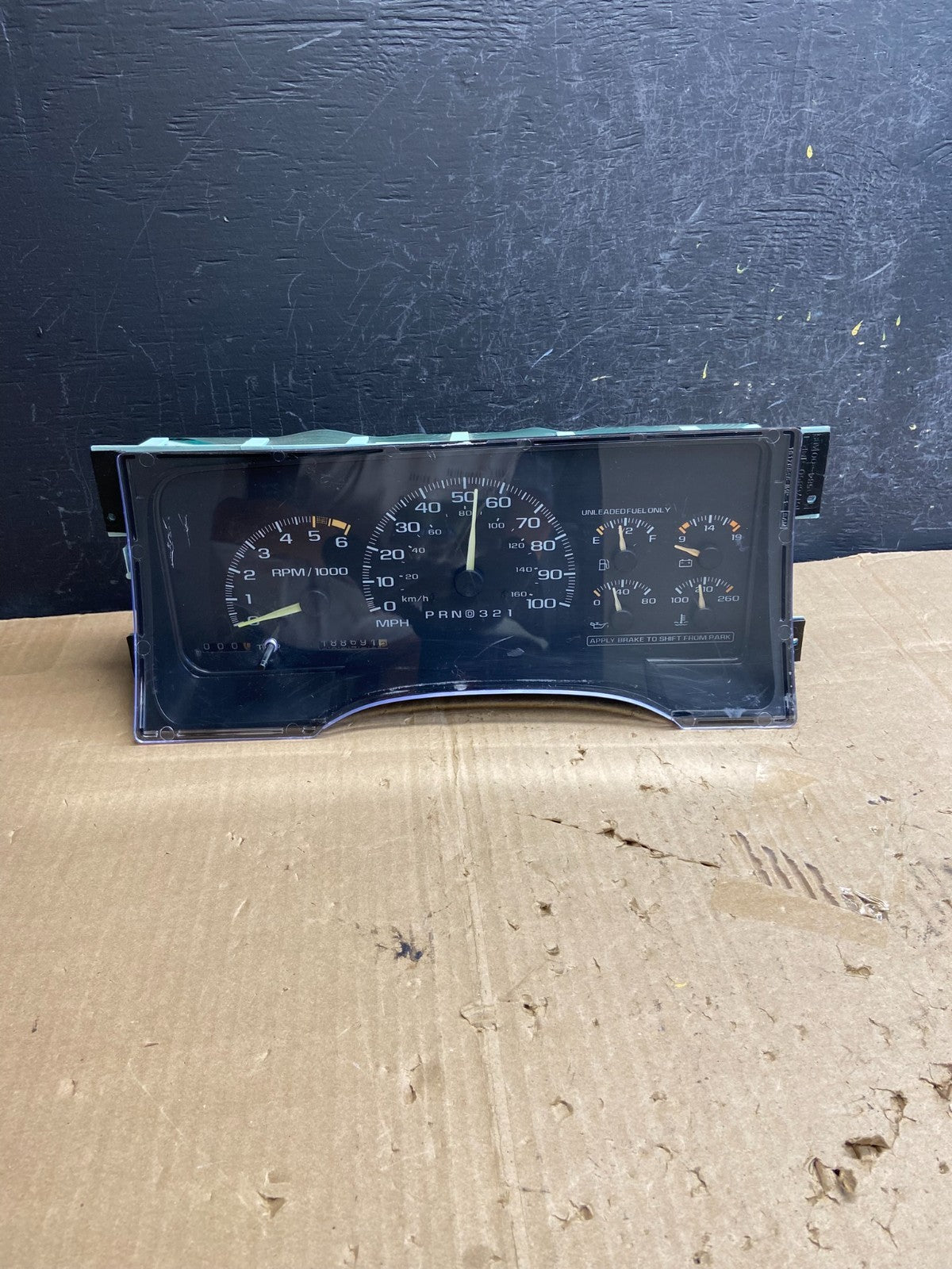 1995-1999 Silverado/Sierra/Yukon/Tahoe Speedometer Instrument Cluster AE1801 DG0
