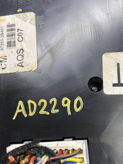 2010 2011 2012 Hyundai Santa Fe Automatic Climate AC Heater Control OE AD2290 DG6